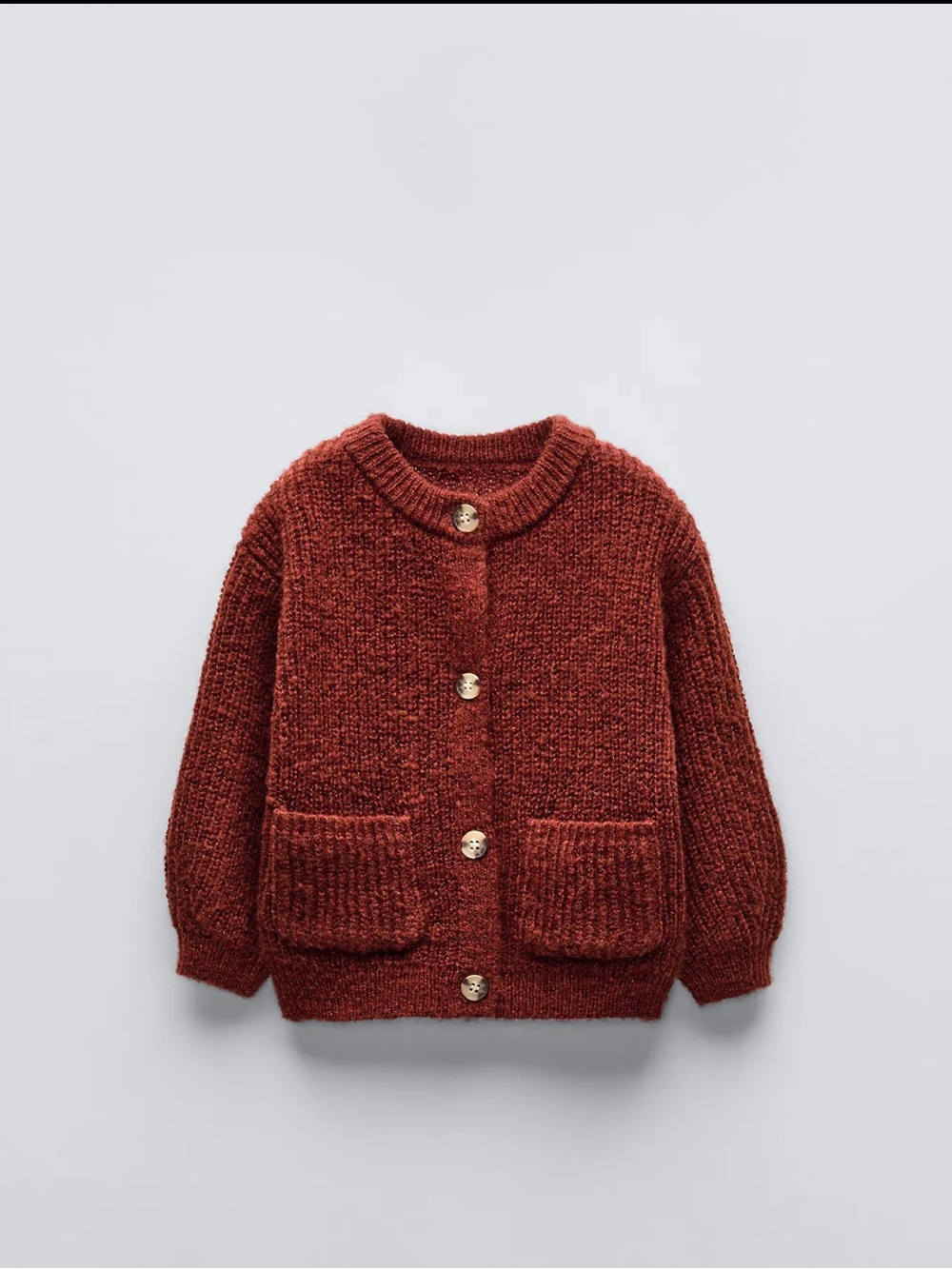 Zara girls knit cardigan